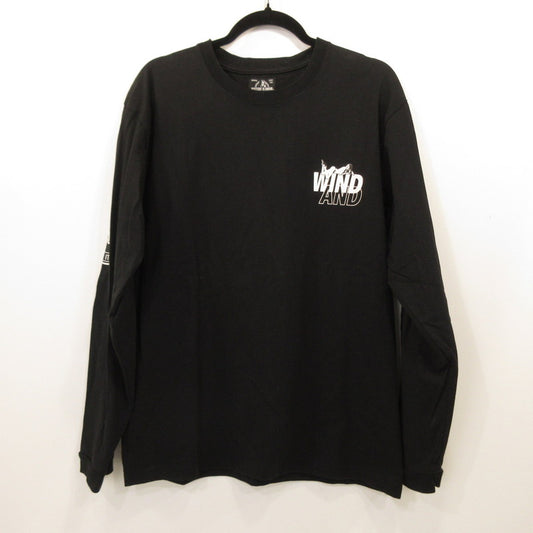 【中古】WIND AND SEA | ウィンダンシーウインダンシー 長袖Ｔシャツ WDS-HYS-2-03 ブラック サイズ：L