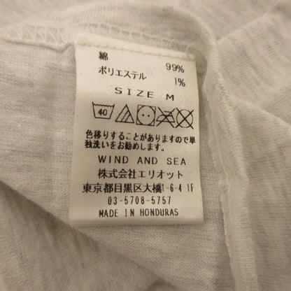 【中古】WIND AND SEA | ウィンダンシーウインダンシー WDS L/S T-SHIRT 長袖Ｔシャツ WDS-HYS-04 グレー サイズ：M