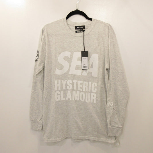 【中古】WIND AND SEA | ウィンダンシーウインダンシー WDS L/S T-SHIRT 長袖Ｔシャツ WDS-HYS-04 グレー サイズ：M