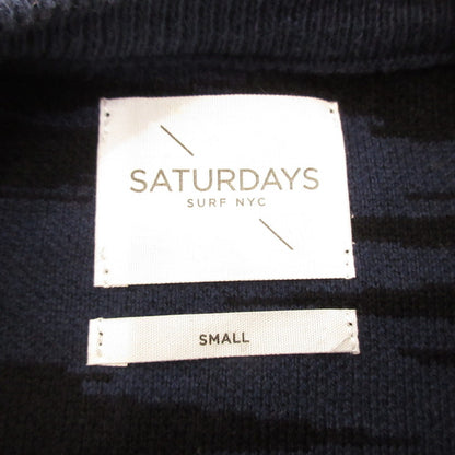 【中古】SATURDAYS NYC | サタデーズ　サタデイズ セーター BBM-1528-A ネイビー サイズ：S