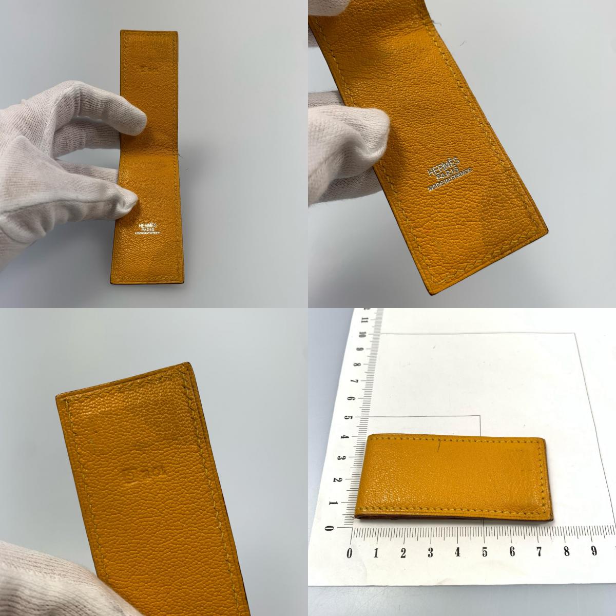 【中古】HERMES | エルメス マネークリップ 年式:□G刻