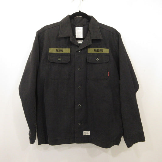 【中古】WTAPS | ダブルタップス BUDS L/S その他アウター TSDT-SH-M02 ブラック