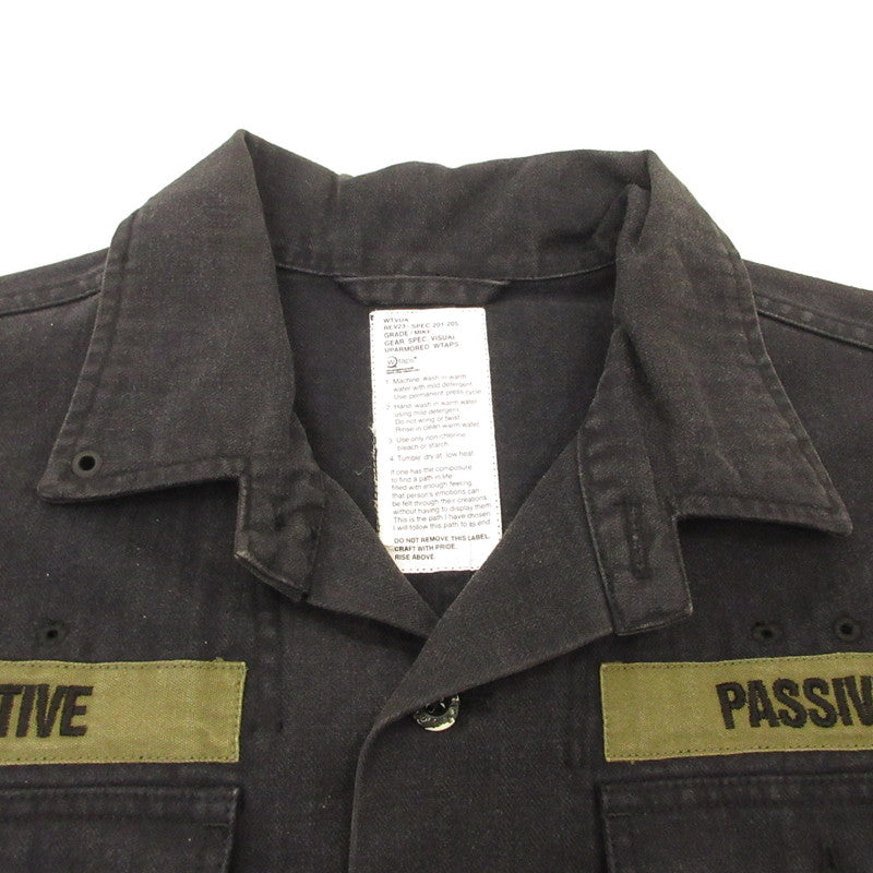【中古】WTAPS | ダブルタップス BUDS L/S その他アウター TSDT-SH-M02 ブラック