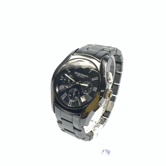 【中古】Emporio Armani | エンポリオ・アルマーニ Ceramica 腕時計 AR-1400 ブラック