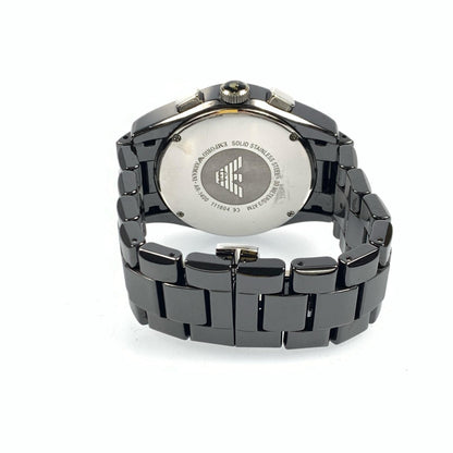 【中古】Emporio Armani | エンポリオ・アルマーニ Ceramica 腕時計 AR-1400 ブラック