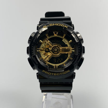 【中古】G-SHOCK | ジーショック 腕時計 GA-110GB-1AJF アナデジクォーツ ブラック