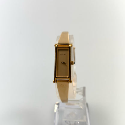 【中古】GUCCI | グッチ 腕時計 1500L アナログクォーツ ゴールド
