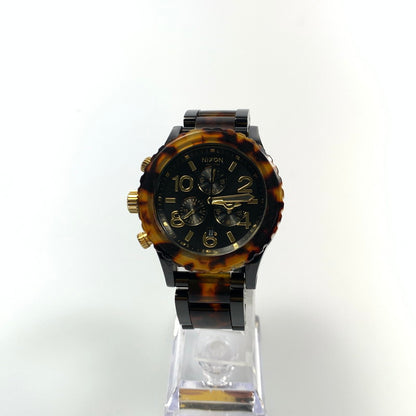 【中古】NIXON | ニクソン THE 42-20 腕時計 アナログクォーツ ブラウン