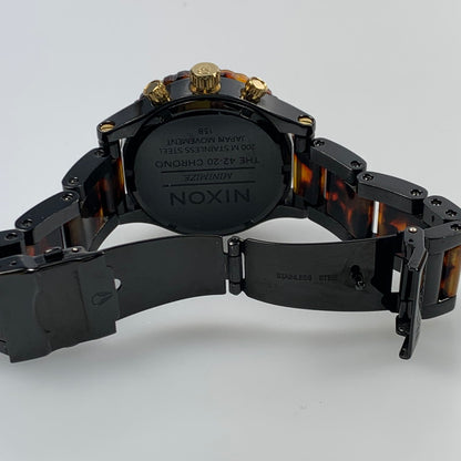 【中古】NIXON | ニクソン THE 42-20 腕時計 アナログクォーツ ブラウン