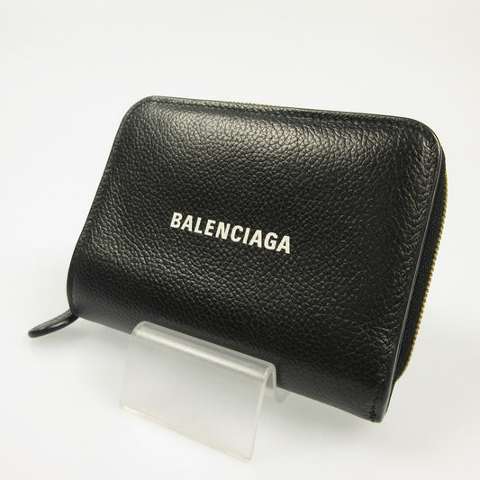 【中古】BALENCIAGA | バレンシアガ CASH 長財布 650871 ブラック