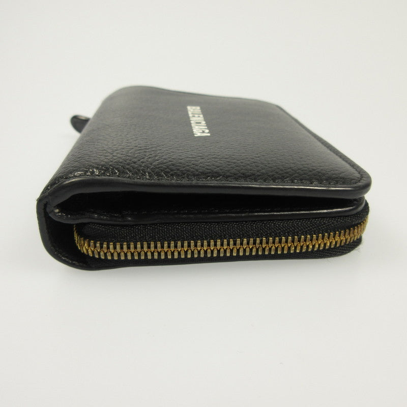 【中古】BALENCIAGA | バレンシアガ CASH 長財布 650871 ブラック