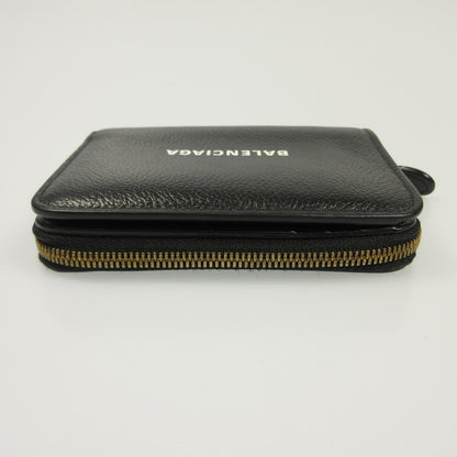 【中古】BALENCIAGA | バレンシアガ CASH 長財布 650871 ブラック