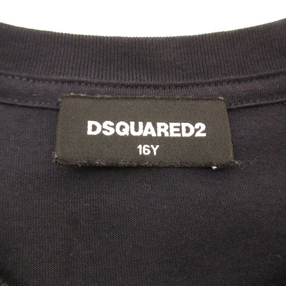【中古】DSQUARED2 | ディースクエアード 長袖Ｔシャツ DQ03KZ BRAVE KID取扱い　ｻｲｽﾞ:16Y ネイビー