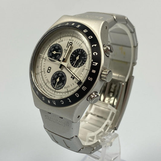 【中古】Swatch | スウォッチ IRONY ALUMINIUM 腕時計 アナログクォーツ シルバー