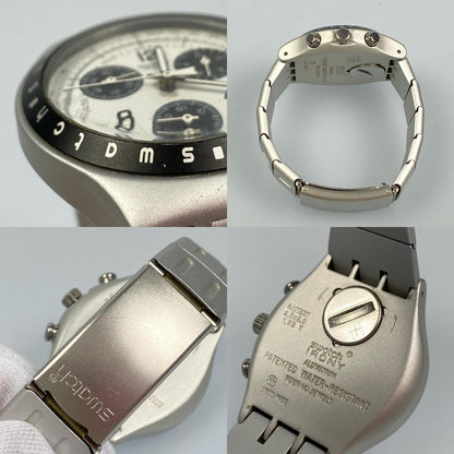 【中古】Swatch | スウォッチ IRONY ALUMINIUM 腕時計 アナログクォーツ シルバー