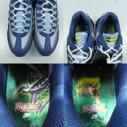 【中古】NIKE | ナイキ Air Max Muscle 95 QS 城之内 スニーカー II7404-400 年式:2025A/W ×遊戯王/バラ売り不可 ブルー 27cm