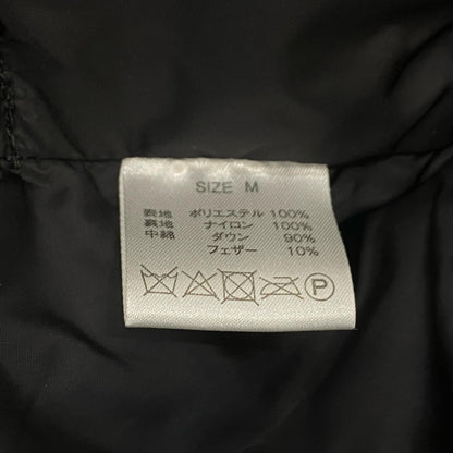 【中古】NANGA | ナンガ Inner Down Jacket takibi ダウンジャケット ブラック サイズ：M