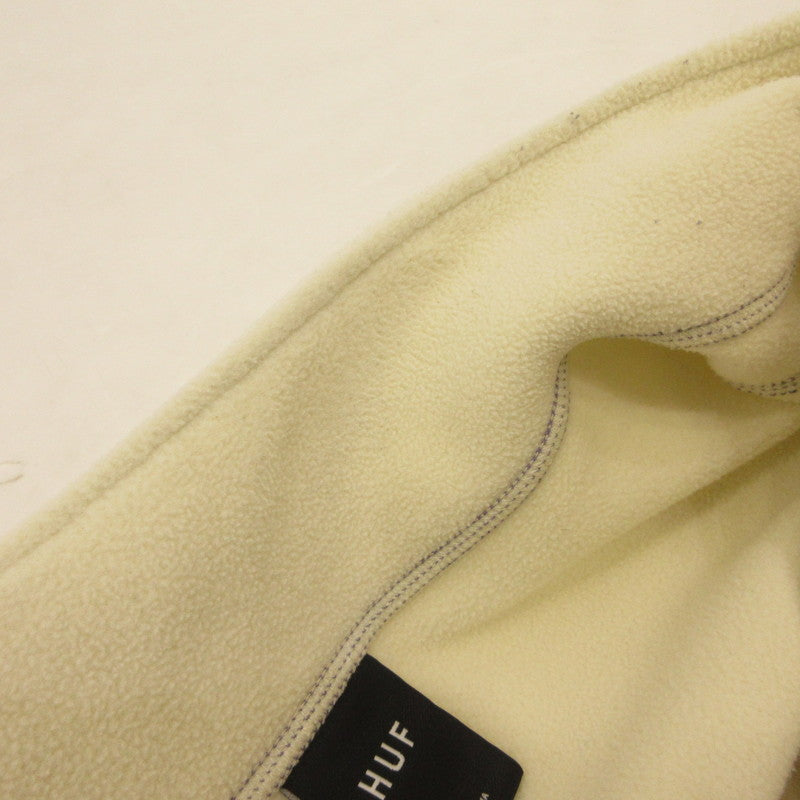 【中古】HUF | ハフ ELYSIAN QUARTER ZIP FLEECE その他トップス FL00206 アイボリー サイズ：L