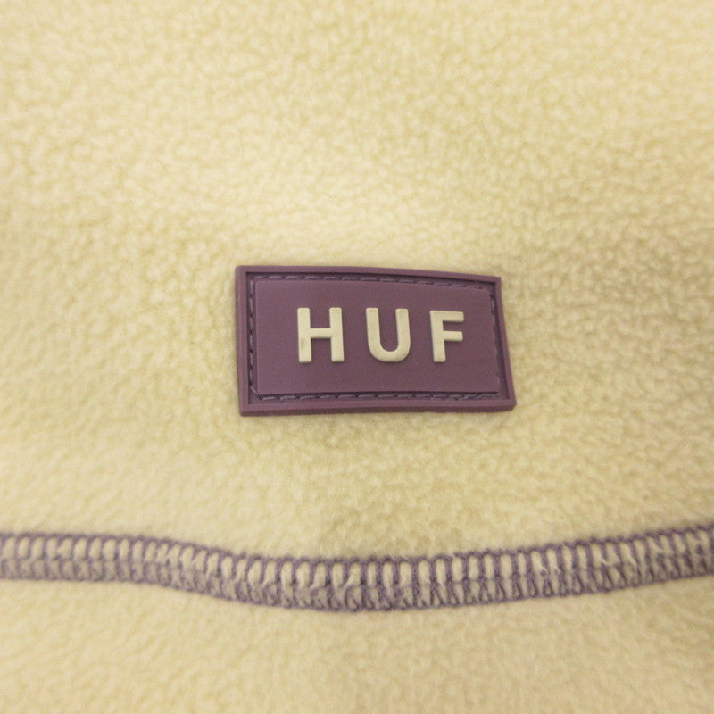 【中古】HUF | ハフ ELYSIAN QUARTER ZIP FLEECE その他トップス FL00206 アイボリー サイズ：L