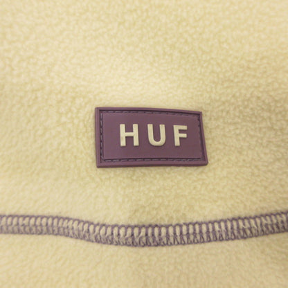 【中古】HUF | ハフ ELYSIAN QUARTER ZIP FLEECE その他トップス FL00206 アイボリー サイズ：L