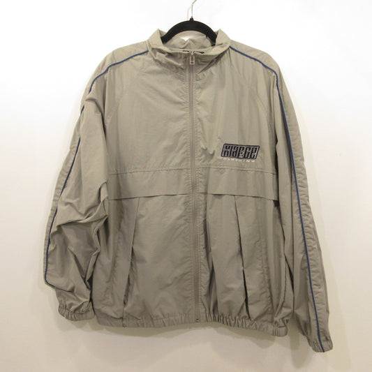 【中古】XLARGE | エクストララージ NYLON TRACK JACKET ナイロンジャケット 101243021006 グレー サイズ：L
