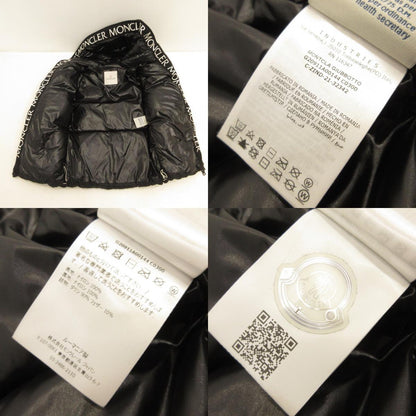 【中古】MONCLER | モンクレール MONTCLA ダウンジャケット 1A00144 国内正規品 ブラック サイズ：1