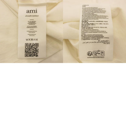 【中古】AMI | アミ 半袖Ｔシャツ UTS004.726 国内正規品 ホワイト サイズ：L