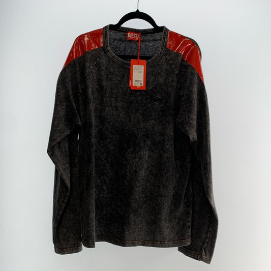 【中古】DIESEL | ディーゼル T-REDROXT 長袖Ｔシャツ A14777OQJAH グレー サイズ：M