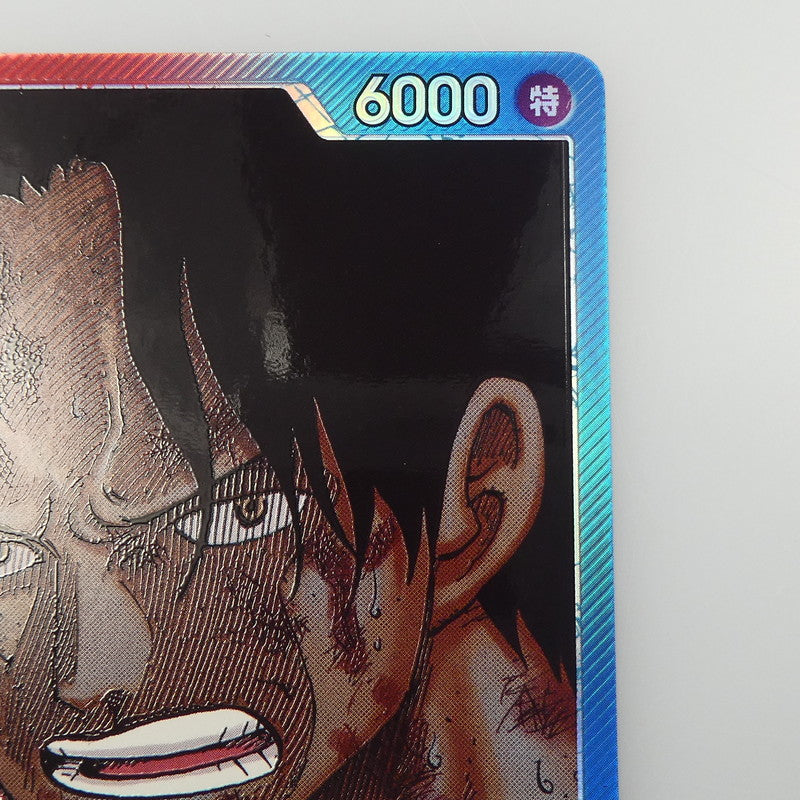 【中古】 ワンピースカード　L)ポートガス・D・エース【パラレル】（原作絵） OP13-002