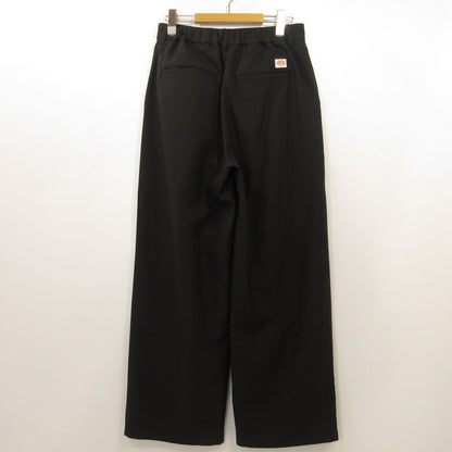 【中古】Danton | ダントン MELANGE TWILL 2TUCK WIDE PANTS パンツ DT-E0253 MET ブラック サイズ：40