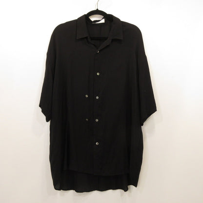 SEA | Sea double-buttoned short sleeve shirts TV-SH-07 black Size: 2