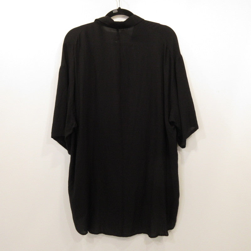 SEA | Sea double-buttoned short sleeve shirts TV-SH-07 black Size: 2