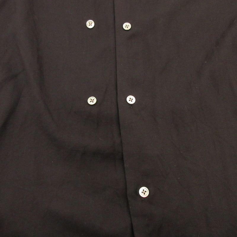 SEA | Sea double-buttoned short sleeve shirts TV-SH-07 black Size: 2