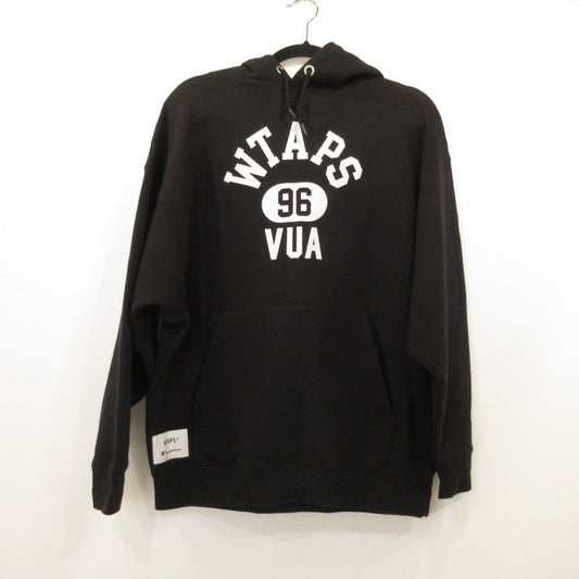 【中古】WTAPS | ダブルタップス パーカー 242HBCHD-CSM04S ブラック サイズ：M