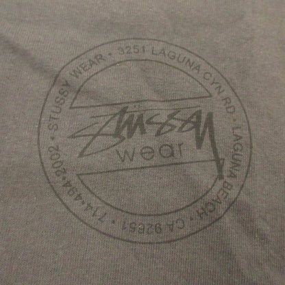 【中古】STUSSY | ステューシー WEAR TEE PIGMENT DYED 半袖Ｔシャツ 1905119 チャコールグレー サイズ：L