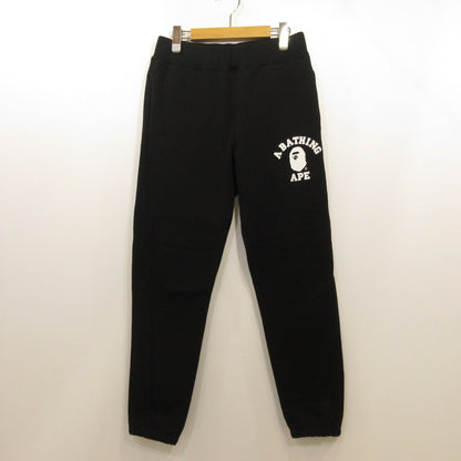 【中古】A BATHING APE | アベイシングエイプ パンツ 001PTG301004X ブラック サイズ：S