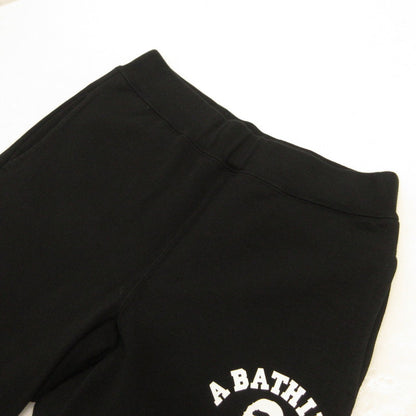 【中古】A BATHING APE | アベイシングエイプ パンツ 001PTG301004X ブラック サイズ：S