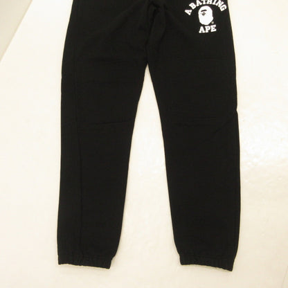 【中古】A BATHING APE | アベイシングエイプ パンツ 001PTG301004X ブラック サイズ：S