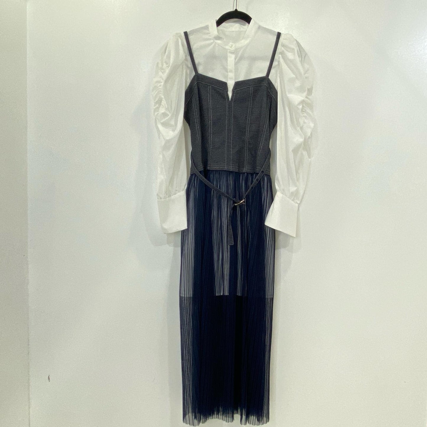 Lily Brown | リリーブラウン コルセットチュールコンビワンピース ワンピース LWFO241213 2024S/S ホワイト サイズ：1【姫路東店】