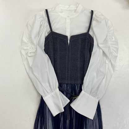 Lily Brown | リリーブラウン コルセットチュールコンビワンピース ワンピース LWFO241213 2024S/S ホワイト サイズ：1【姫路東店】