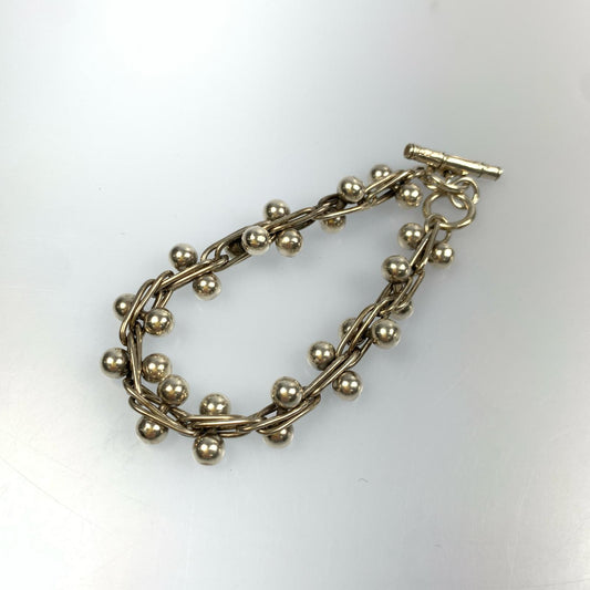 【中古】BRU NA BOINNE | ブルーナボイン ガリトラップブレス ブレスレット シルバー