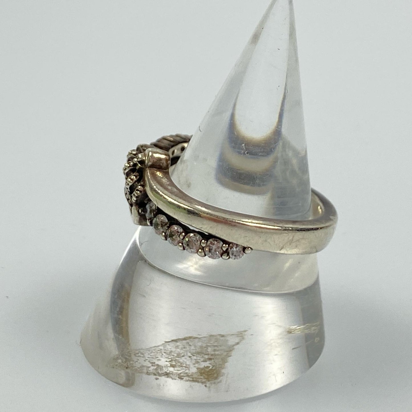 【中古】Justin Davis | ジャスティンデイビス CIRCULAR CROWN リング・指輪 SRJ487 ｻｲｽﾞ:12 シルバー
