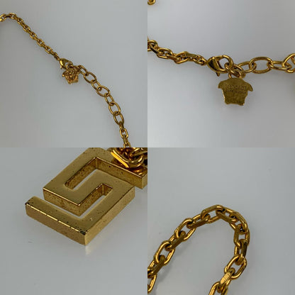 【中古】VERSACE | ヴェルサーチ ネックレス DG17334S ゴールド