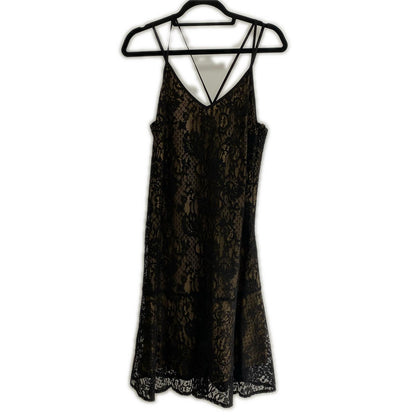 JILL BY JILL STUART | JILL BY JILL STUART Rib Top x Lace One-Piece Set Dress 125-0140654 Size: FR Brown