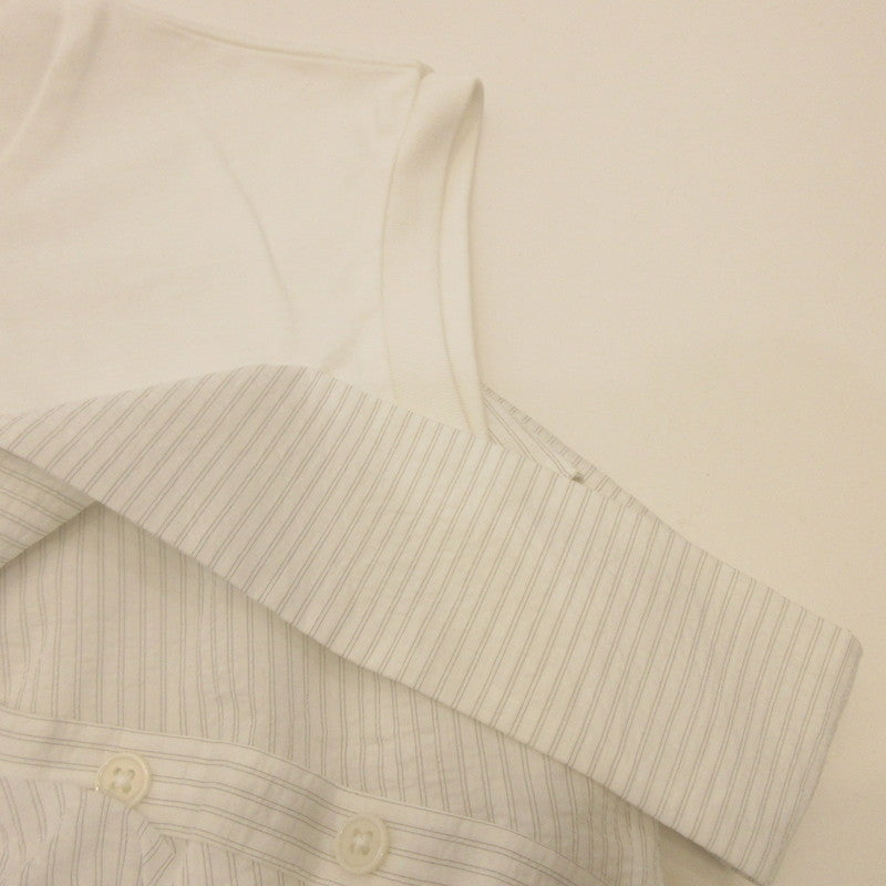 Lily Brown | Layered Cutsew Top Other Tops LWCT254174 Size: F White