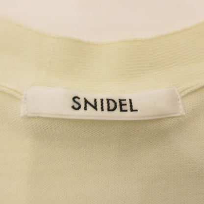 snidel | Snidel Sustainable Tulle Frill Knit Pullover Other Tops SWNT254116 Size:F Beige