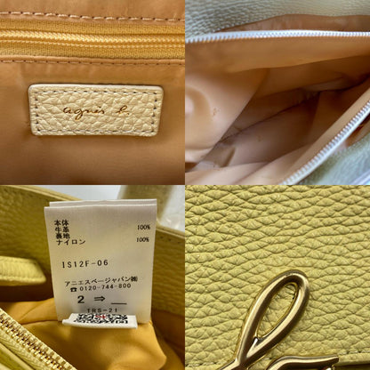 【中古】agnes b. | アニエスベー 2wayミニトートバッグ その他バッグ IS12F-06 イエロー