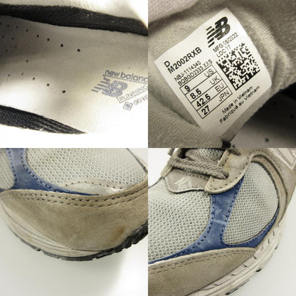 【中古】NEW BALANCE | ニューバランス スニーカー M2002RXB 加工モデル/GORE-TEX グレー 27cm