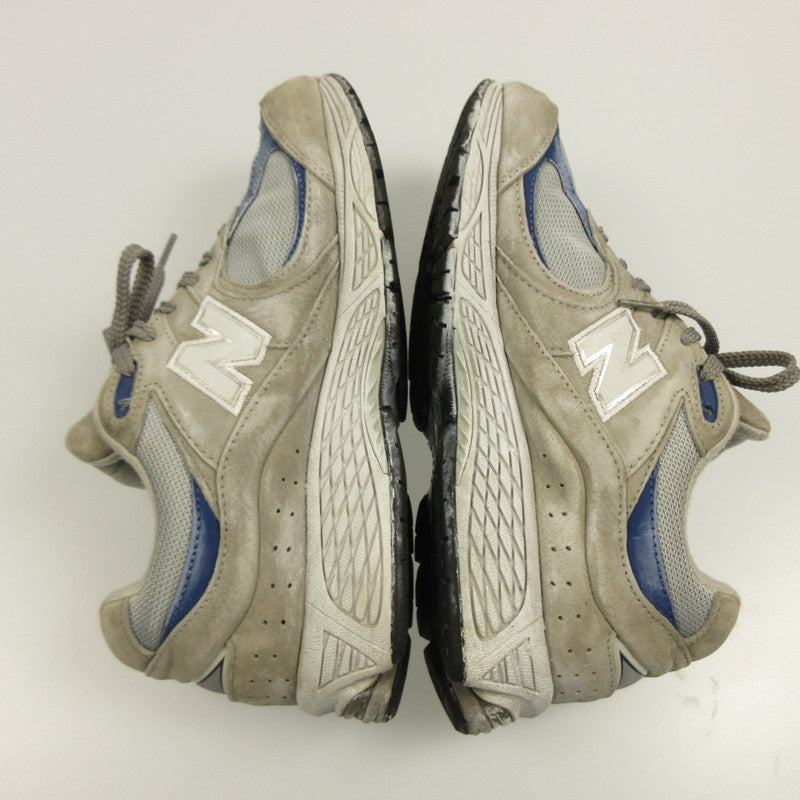 【中古】NEW BALANCE | ニューバランス スニーカー M2002RXB 加工モデル/GORE-TEX グレー 27cm