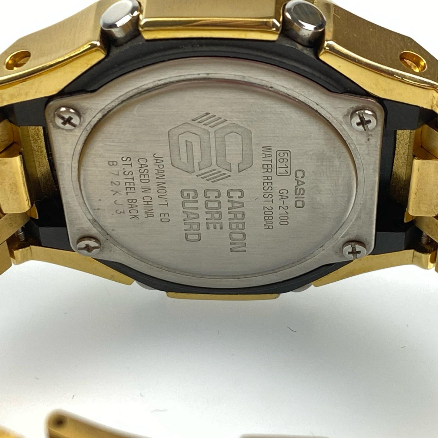 【中古】G-SHOCK | ジーショック 腕時計 GA-2100 ゴールド